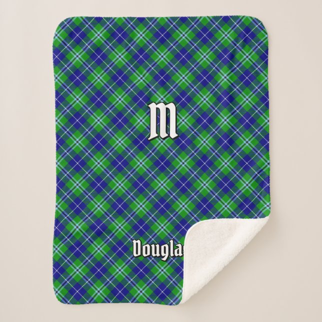 Couverture Sherpa Clan Douglas Tartan (Devant)