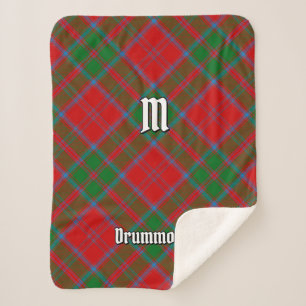 Couverture Sherpa Clan Drummond Tartan