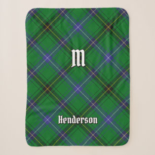 Couverture Sherpa Clan Henderson Tartan