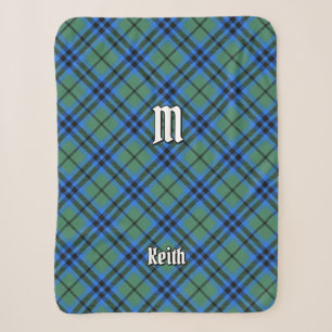 Couverture Sherpa Clan Keith Tartan Sherpa Blanket