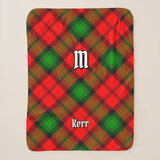 Couverture Sherpa Clan Kerr Tartan (Devant)