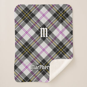 Couverture Sherpa Clan MacPherson robe Tartan Sherpa Blanket