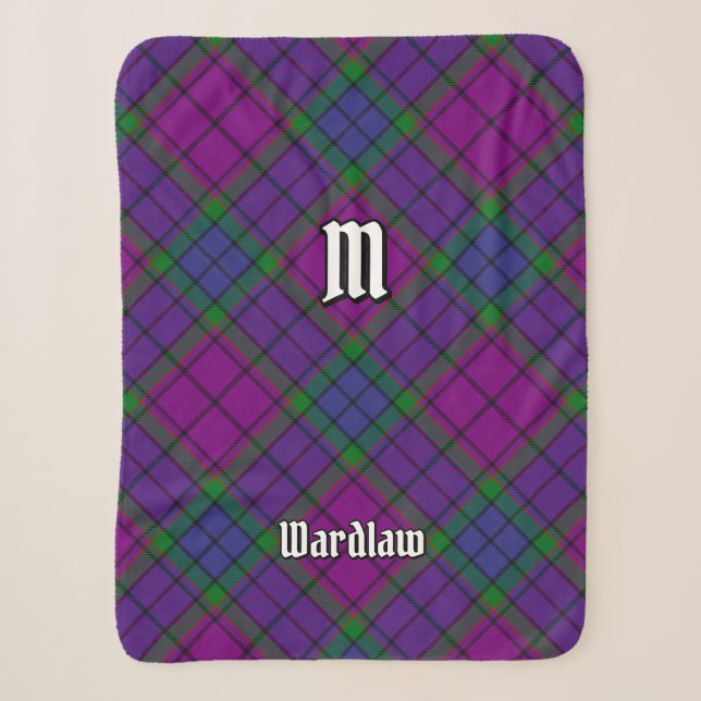 Couverture Sherpa Clan Wardlaw Tartan (Devant)