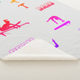 Couverture Sherpa Coffre De Gymnastique, Bars, Poutres, Étage Couver
