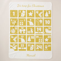 Compte à rebours de Noël Calendrier de l'Avent
