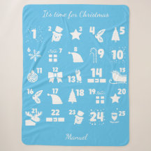 Compte à rebours de Noël Calendrier de l'Avent