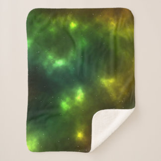 Couverture Sherpa Constellations de galaxie Abstraite Art numérique