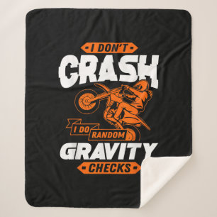 Couverture Sherpa Contrôles de gravité aléatoires - Motocross & Dirt