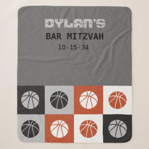 Couverture Sherpa COOL BASKETBALL Bar Mitzvah Reprendre Accueil Cade