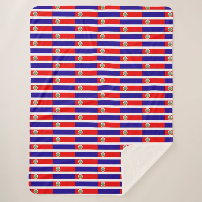 Couverture Sherpa Costa Rica (Devant)