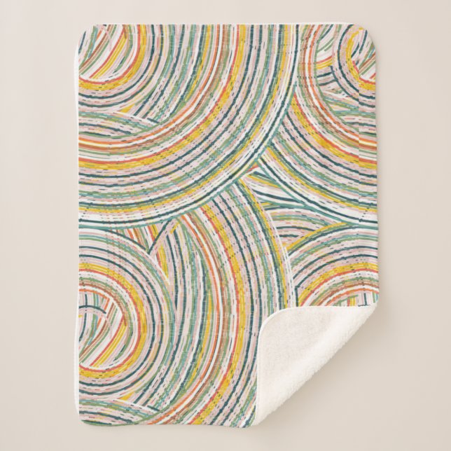 Couverture Sherpa Couleur (Devant)