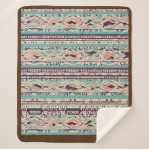 Couverture Sherpa Couleurs d'automne