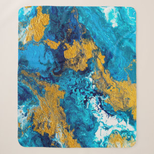 Couverture Sherpa Couleurs d'Imaginaire : Artistique Abstrait Arrièr