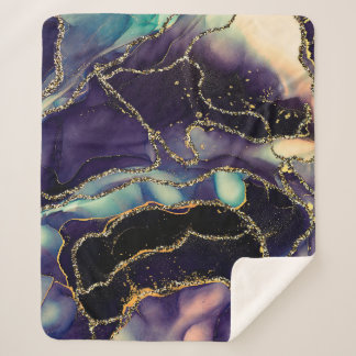 Couverture Sherpa Courants de teintes translucides, sertissant swi m