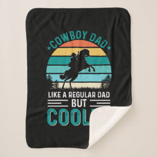 Couverture Sherpa Cowboy Dad