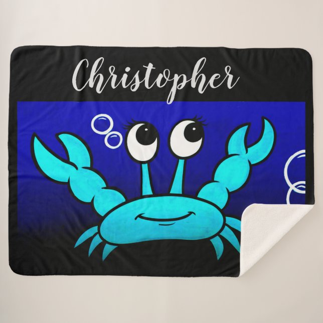 Couverture Sherpa Crabe (Devant (Horizontal))