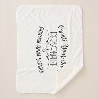 Couverture Sherpa Créez Votre Propre