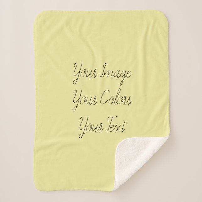 Couverture Sherpa Créez votre propre (Devant)