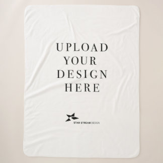 Couverture Sherpa Créez votre propre design