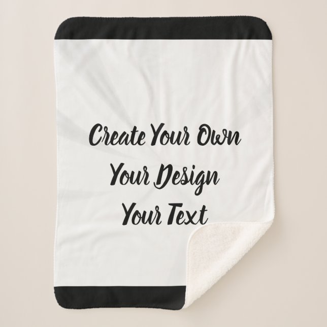 Couverture Sherpa Créez votre propre personnalisation (Devant)