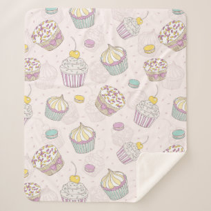 Couverture Sherpa Cupcakes