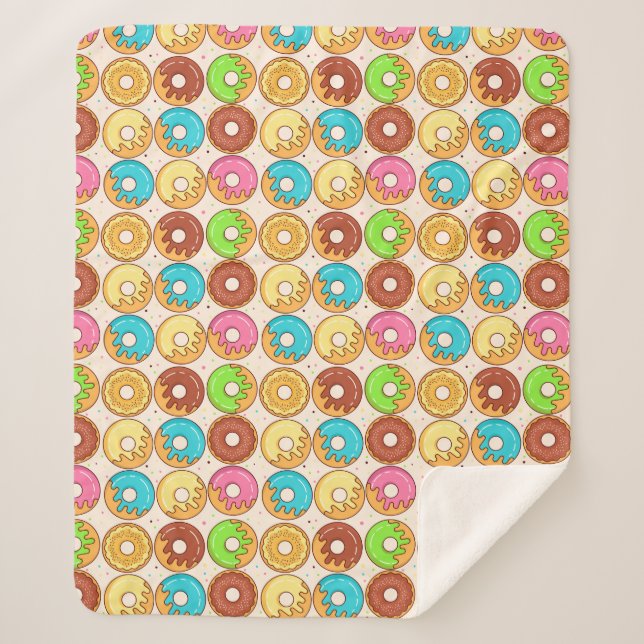 Couverture Sherpa Cupcakes Sherpa Blanket (Devant)