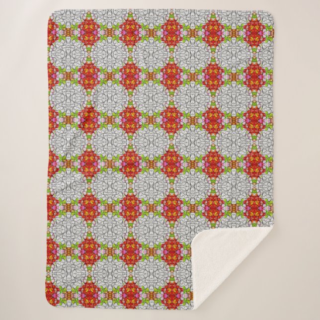 Couverture Sherpa Custom Photo Sherpa Blanket  (Devant)