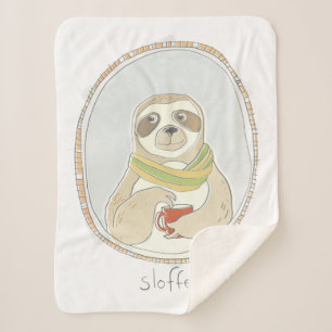 Couverture Sherpa Cutie caféiné Sloffee