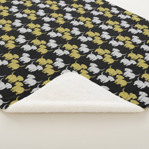 Couverture Sherpa Dachshund Cadeaux de chien animal de compagnie