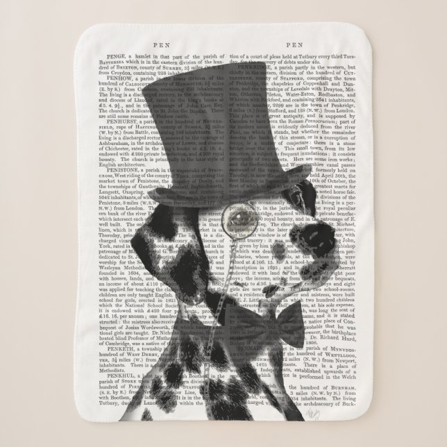 Couverture Sherpa Dalmatien, Hound officiel et Casquette (Devant)