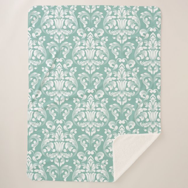 Couverture Sherpa Damas (Devant)