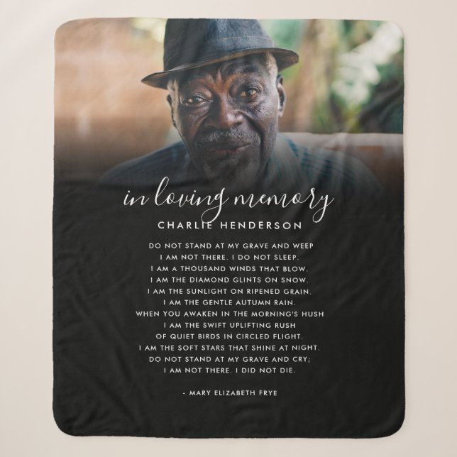 Couverture Sherpa Dans Love Nom Mémoire, Citation Personnalisée/Poèm (Devant)