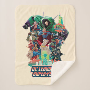 Couverture Sherpa DC League of Super-Pets à la bataille pour Metropo