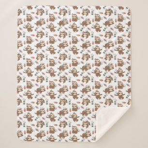 Couverture Sherpa De mignons Slots