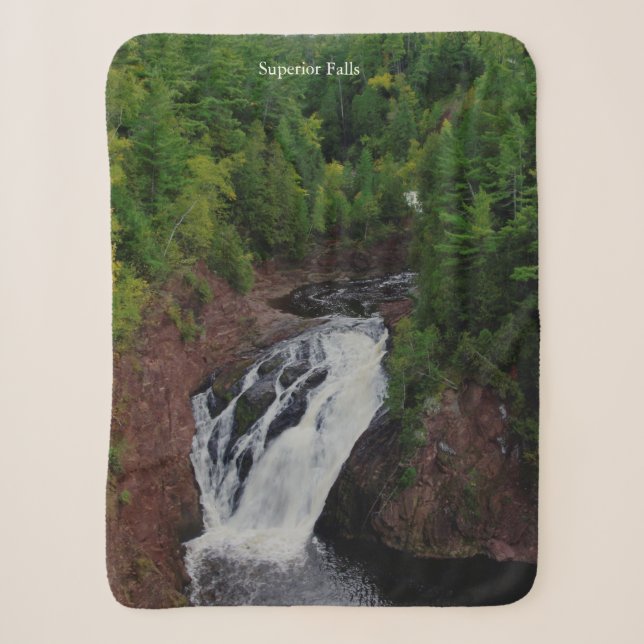 Couverture sherpa de Superior Falls (Devant)