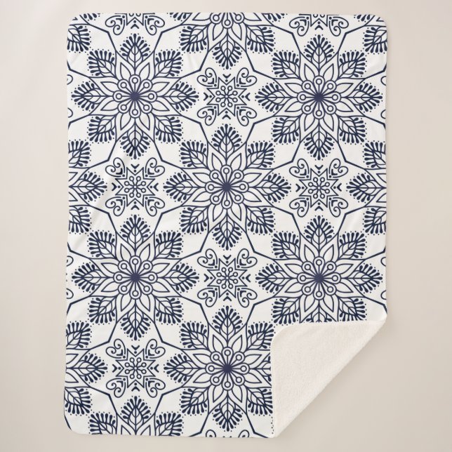 Couverture Sherpa Décorations (Devant)