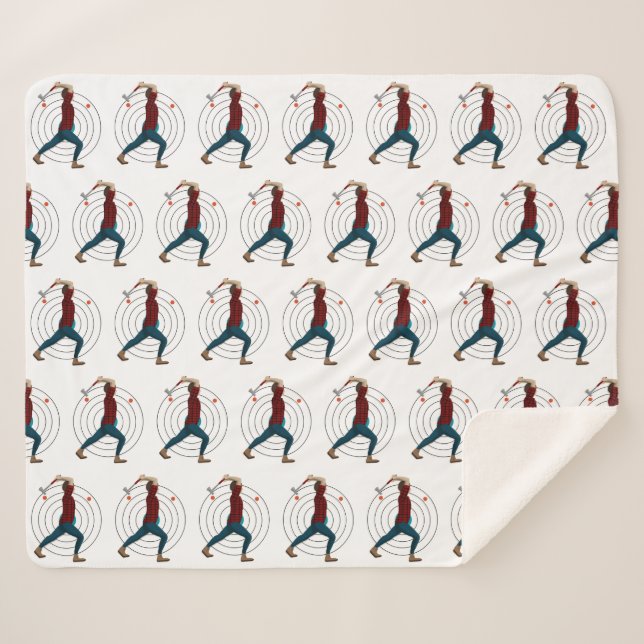 Couverture Sherpa Défilement Ax (Devant (Horizontal))