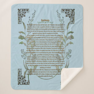 Couverture Sherpa Desiderata