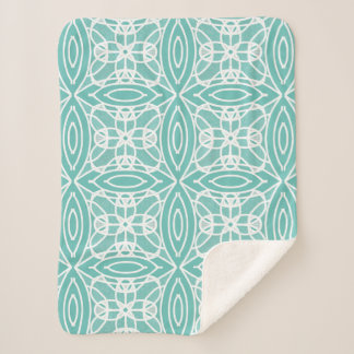 Couverture Sherpa Design moderne et géométrique