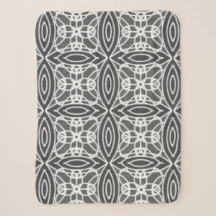 Couverture Sherpa Design moderne et géométrique