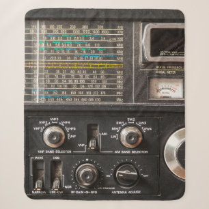 Couverture Sherpa Détails d'un ancien récepteur radio am