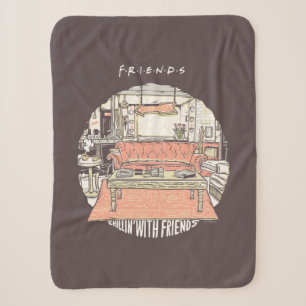 Couverture Sherpa Détente avec la série animée FRIENDS™