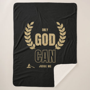 Couverture Sherpa Dieu seul peut me juger de la Bible