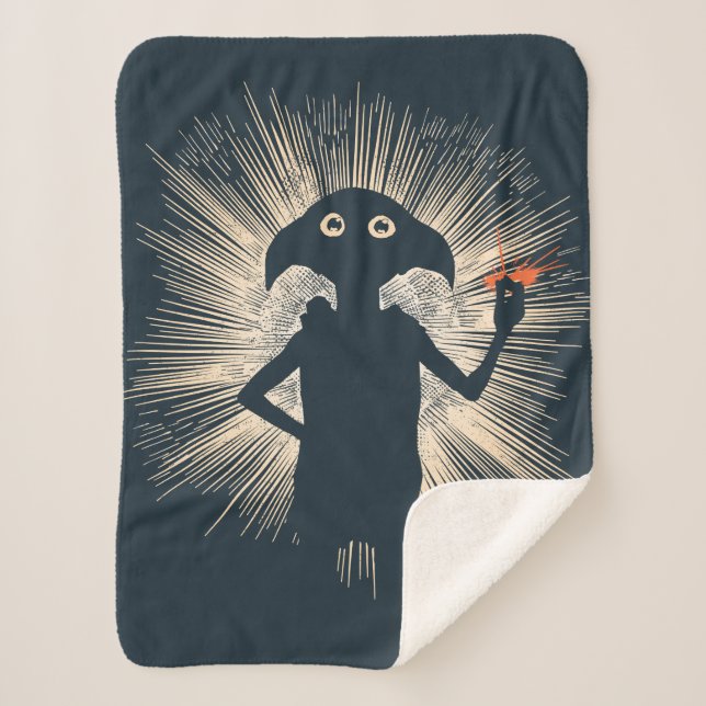 Couverture Sherpa Dobby jette un sort (Devant)