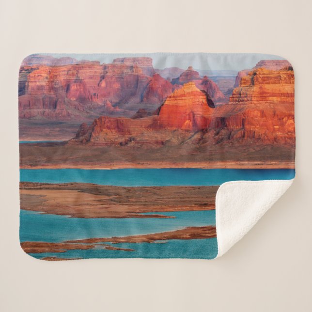 Couverture Sherpa Dominguez Butte & Lake Powell, Utah (Devant (Horizontal))