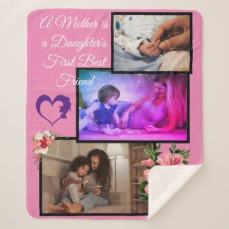 Couverture Sherpa Don de Fête des Mères de Daughter_Sherpa Blanket