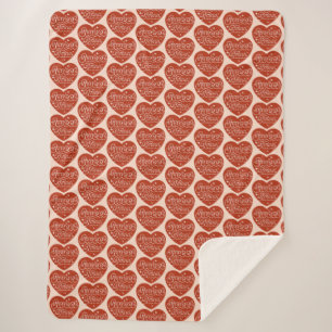 Couverture Sherpa Doux Baiser