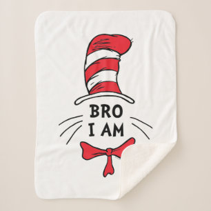 Couverture Sherpa Dr. Seuss Le Chat dans le Chapeau - Frère