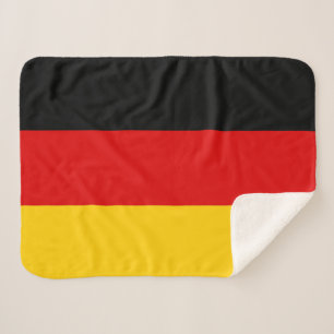 Couverture Sherpa Drapeau allemand