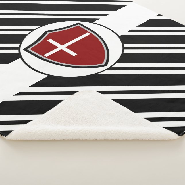 Couverture Sherpa Drapeau danois (3/4)